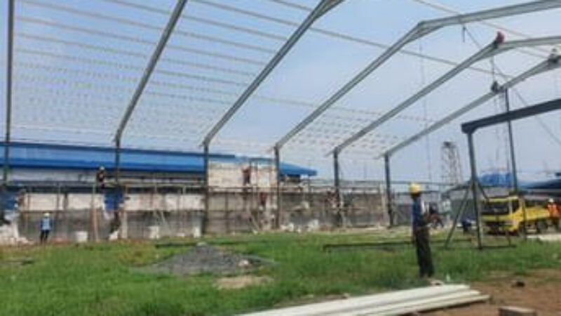 Pembangunan Gudang Intera (1) Pembangunan Gudang Intera (1)